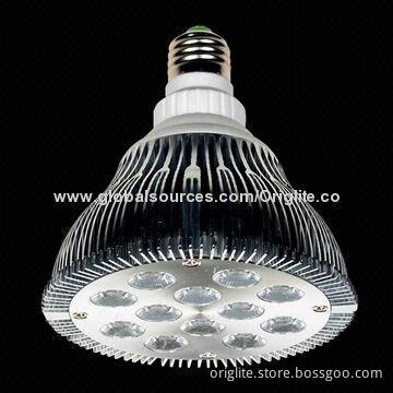 PAR30 LED Spotlight, 12W, 85-245V AC, Lifud Power, Bridgelux Chip/3-year Warranty/E27 Base/Black